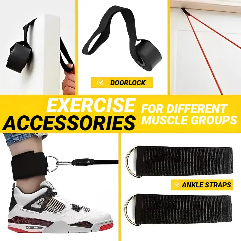 PowerBand Pro Gym Resistance Set